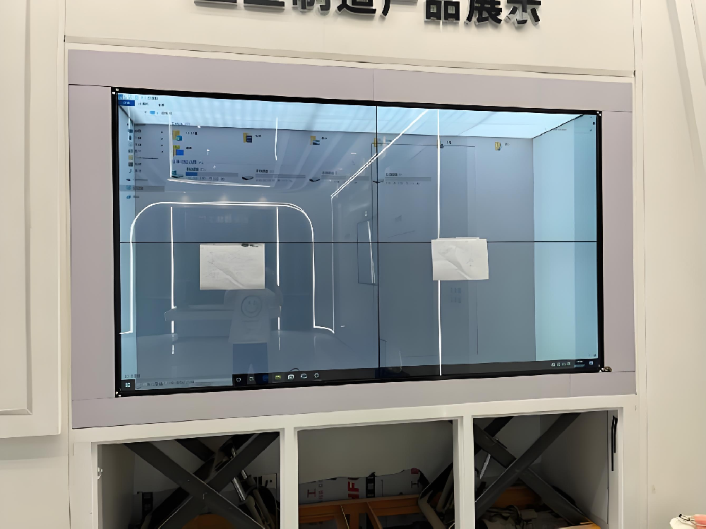 關(guān)掉是玻璃，打開是屏幕！OLED透明屏未來感拉滿！